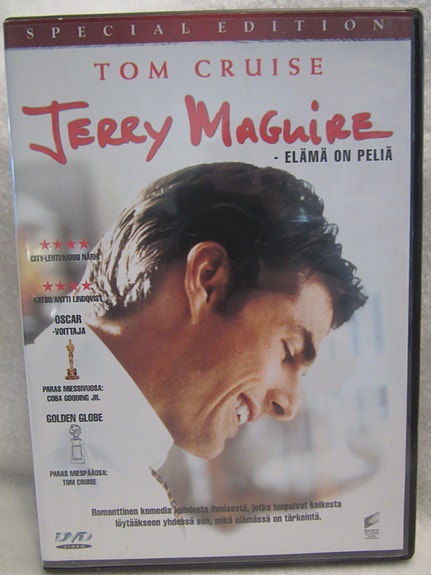 Jerry Maguire – elämä on peliä dvd