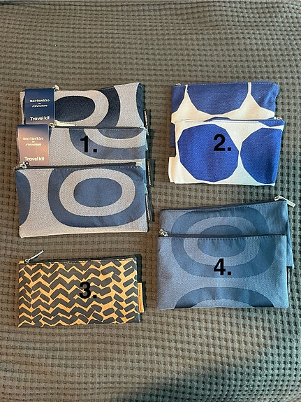 Finnair for Marimekko pussukoita