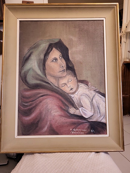 Seija Kaarina Eskelinen/Salminen "Äiti ja lapsi"