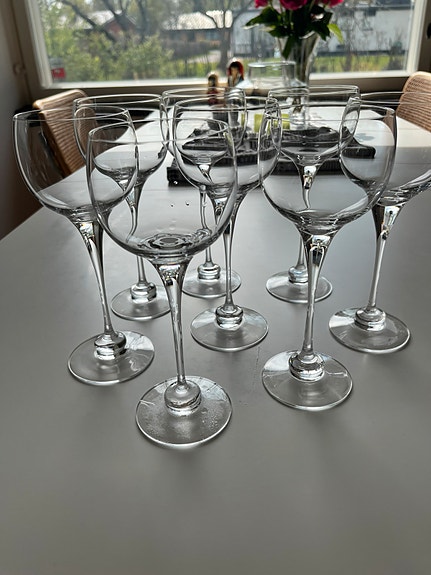 Iittala Aurora punaviinilasi 8 kpl