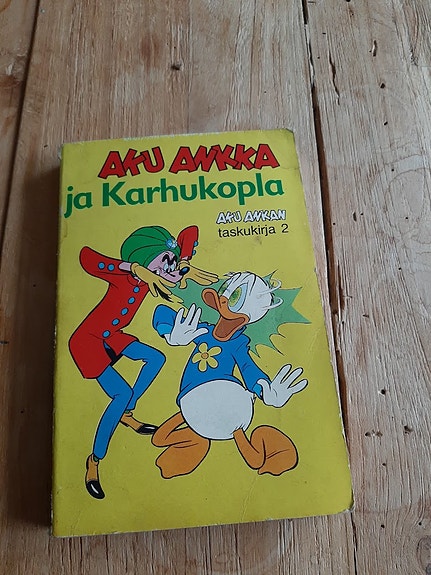 Aku Ankka taskukirja nro 2 ensipainos
