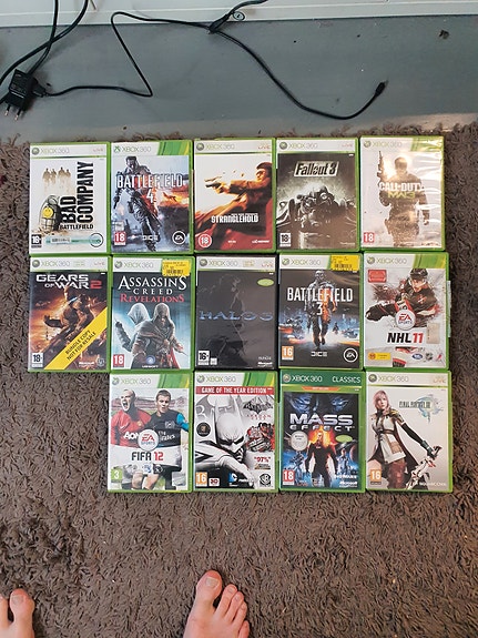 Xbox 360 pelikokoelma