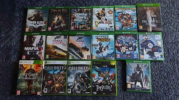 Xbox pelit