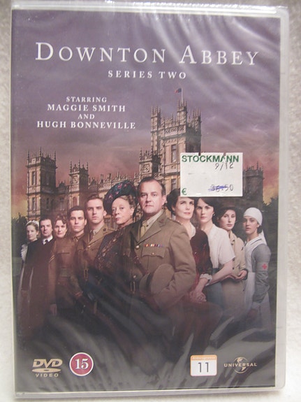 Downton Abbey kausi 2 dvd uusi