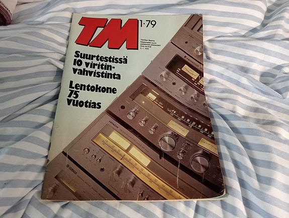 Tekniikan Maailma 1-1979 Testi Viritin Vahvistimet.