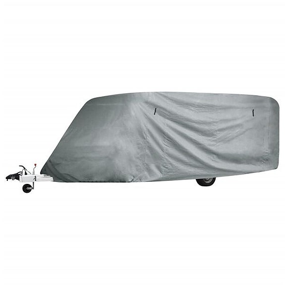 vidaXL Asuntovaunun suojapeite harmaa S(sku8210093