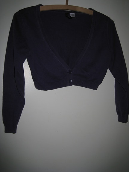 H&M lila bolero koko 36