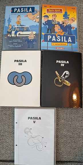 Pasila - DVD-kokoelma (1–5 kausi)