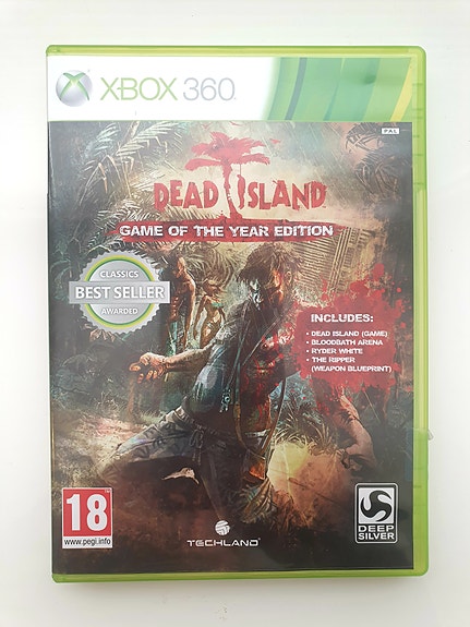 Xbox 360 : Dead Island (game of the year)
