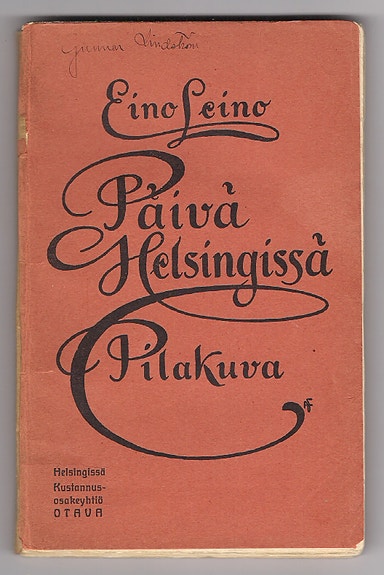 Eino Leino: Päivä Helsingissä v. 1905