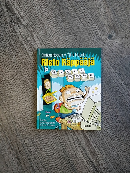 Sinikka ja Tiina Nopola: Risto Räppääjä ja villi kone