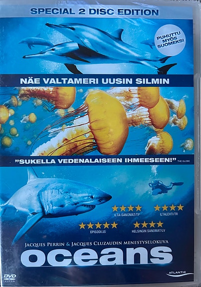 Oceans -menestyselokuva ,dvd ( 2 disc)