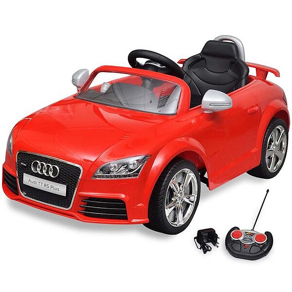 Audi TT RS Istuttava Auto Lapsille Kauko-ohjaimella Punainen(sku10086