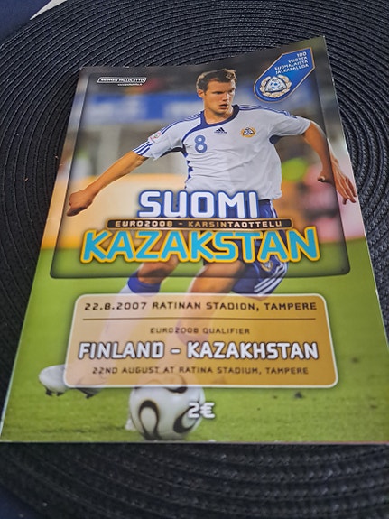 Euro 2008 Suomi-Kazakstan
