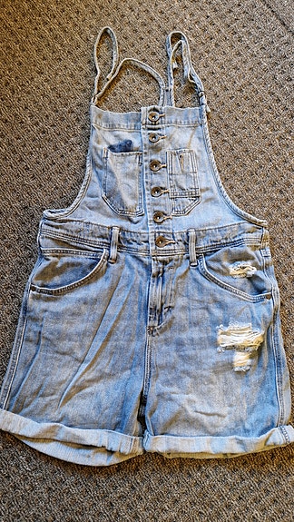 Lasten farkkushortsit /140 cm