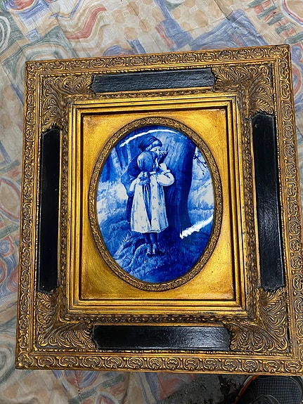 Todella erikoinen taulu Carvers & Gilders
