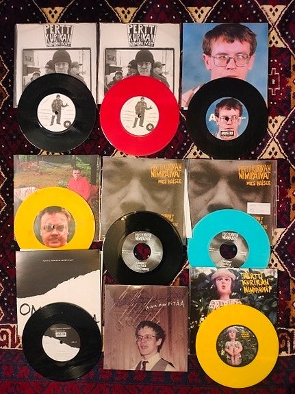 Pertti Kurikan Nimipäivät - 7" Single paketti 9KPL!!