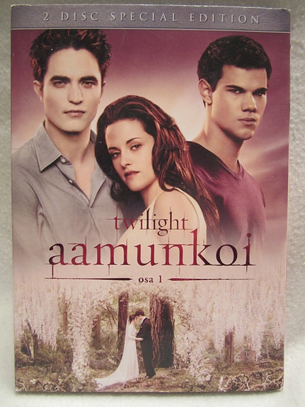 Twilight Aamunkoi osa 1 dvd