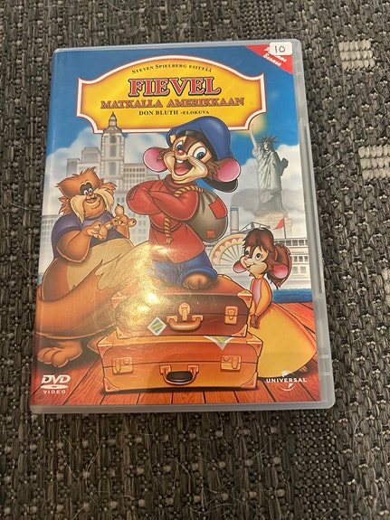 DVD: Fievel matkalla amerikkaan
