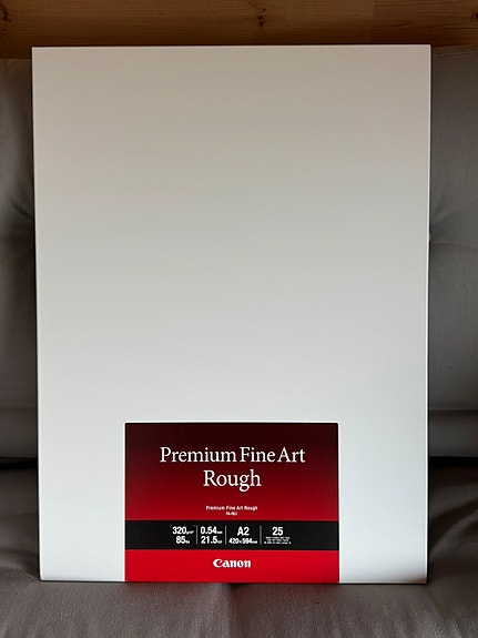 Canon premium fine art rough valokuvapaperi A2