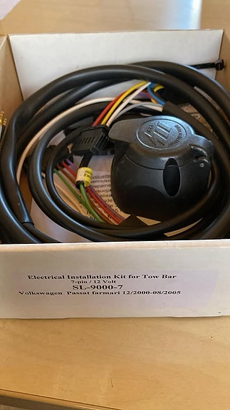 Sähköasennussarja vetokoukulle VW Passat farmari, vuosimallit 2000-2005