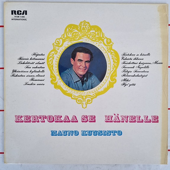 LP  Mauno Kuusisto - Kertokaa Se Hänelle.