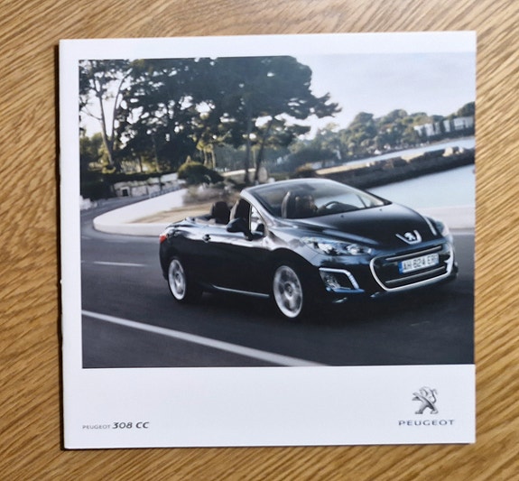Peugeot 308 CC -esite 2011