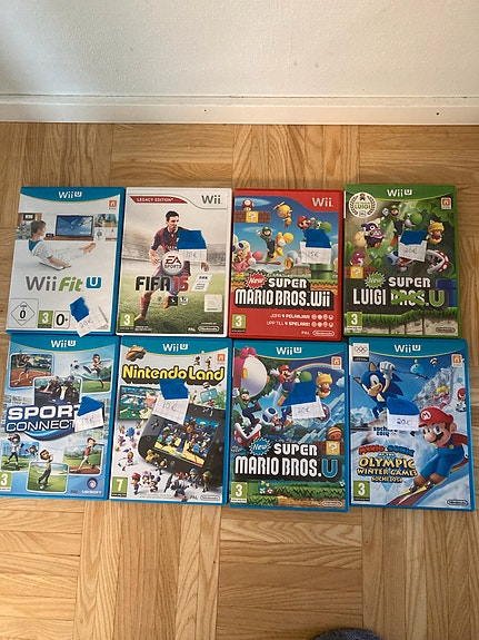 Nintendo wii u & wii pelejä