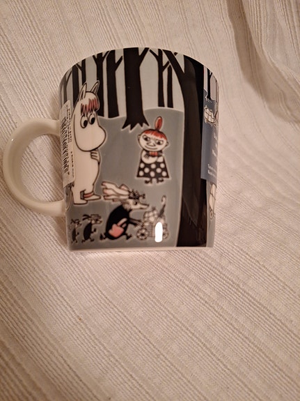 Muumi muki Seikkailu Muutto kruunuleima tarra