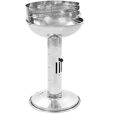 vidaXL BBQ-grilli jalustalla ruostumaton teräs(sku47853