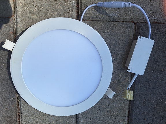 Led katto-valaisin 2 kpl, pyöreä
