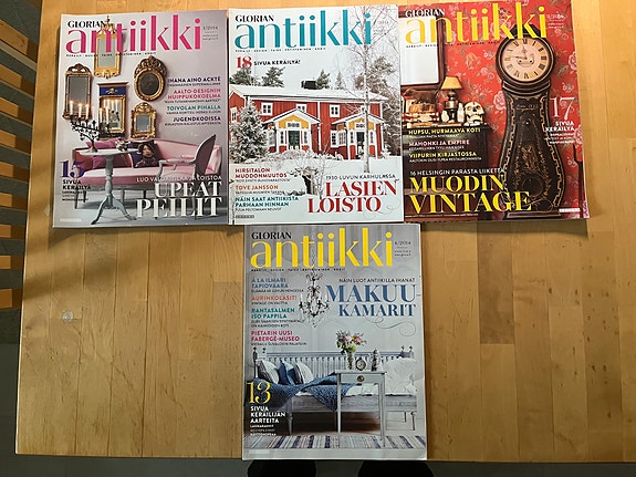 Glorian Antiikki 2014 koko vuosikerta