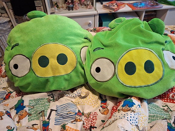 Angry birds possu tyynyt