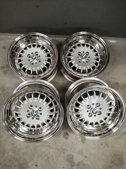 Bmw e30 BBS 3-osaiset vanteet