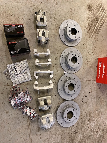 BMW e36 325i täydellinen jarrusarja