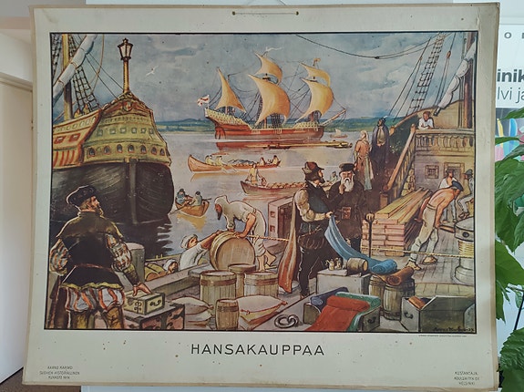 Koulutaulu hansakauppiaat