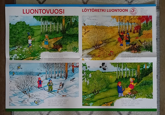 Esiopetus Salainen maa Pikkumetsä materiaaleja