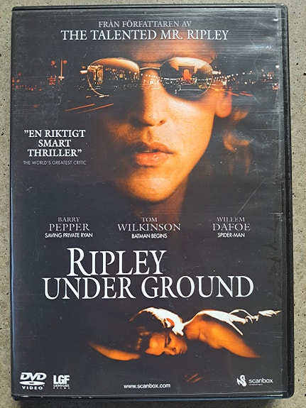 Ripley under ground / kepeät mullat herra ripley dvd
