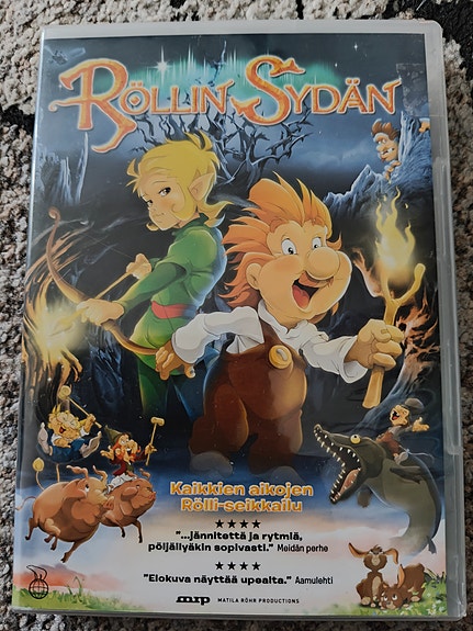Röllin sydän DVD levy