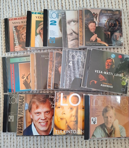 Vesa-Matti Loirin cd-levyjä iso kokoelma