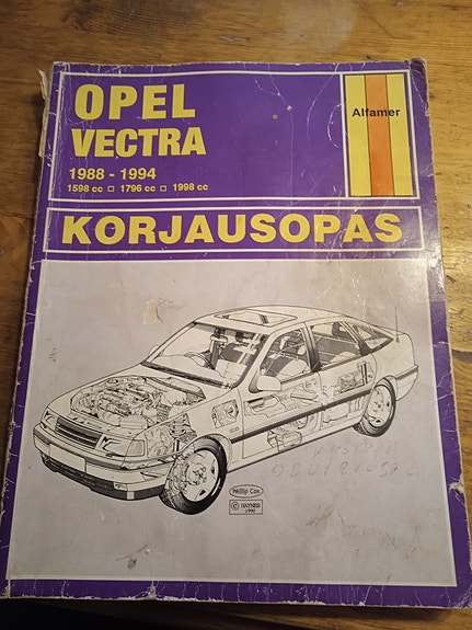 Opel Vectra korjausopas