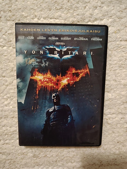 Warner Bros Yön Ritari DVD Kahden Levyn Julkaisu