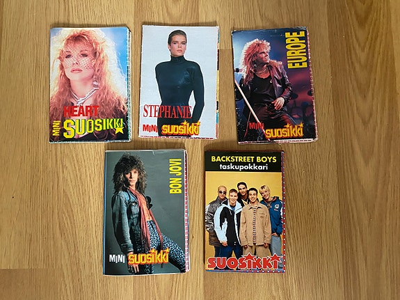 Minisuosikit Heart Stephanie Europe Bon Jovi Backstreet Boys