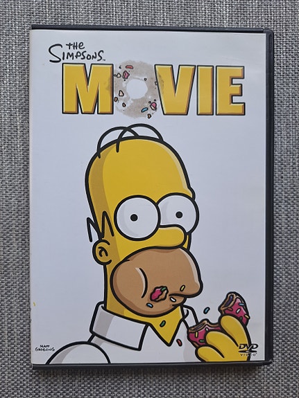 The Simpsons Movie dvd