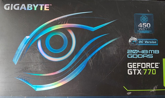 Gigabyte GeForce GTX 770 Näytönohjain