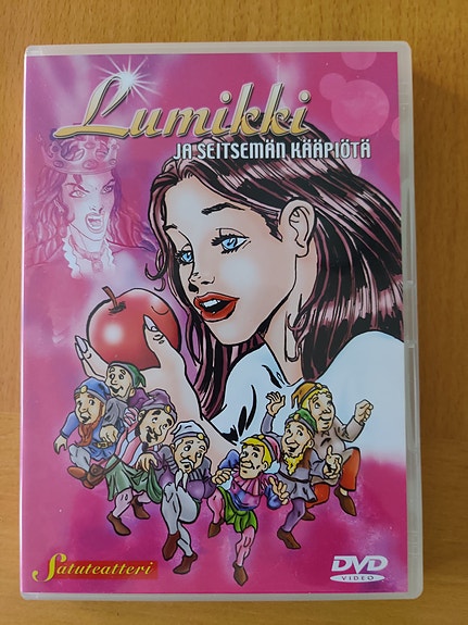 Lumikki ja 7 kääpiötä -dvd