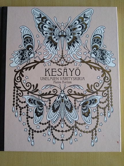 Kesäyö Unelmien värityskirja