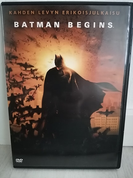 Batman Begins tupla DVD