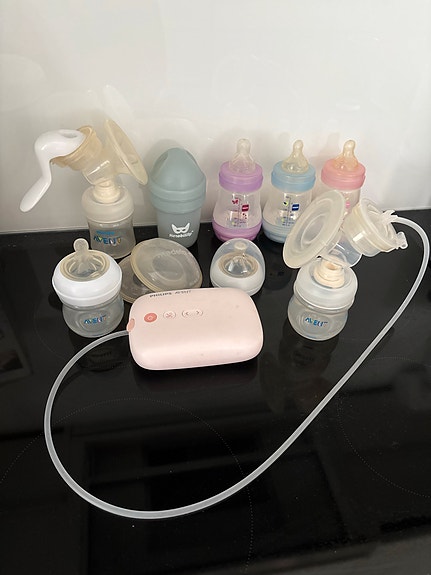 Philips Avent rintapumppuja, pulloja, maidonkerääjiä ja rintakumeja