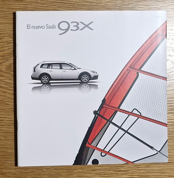 Saab 93X -esite 2010 (Espanja)